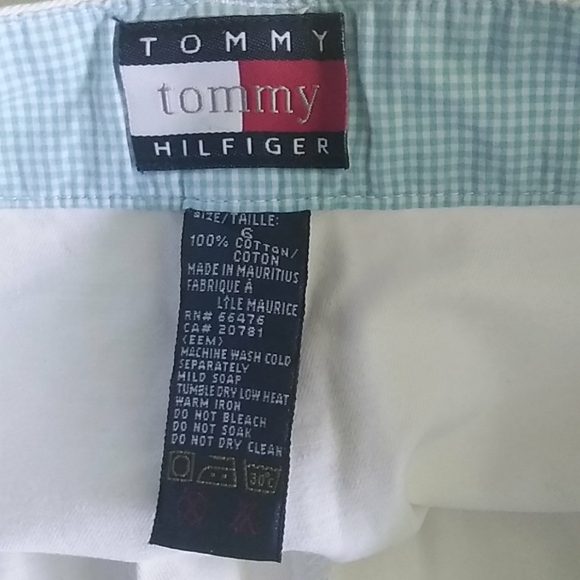 Vintage Tommy Hilfiger White denim shorts - Picture 3 of 4